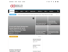 Tablet Screenshot of cicibebeler.com